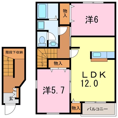 スプリングパレスの物件間取画像